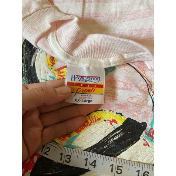 Vintage‎ San Diego striped fish underwater theme t shirt xxl - Picture 7 of 7